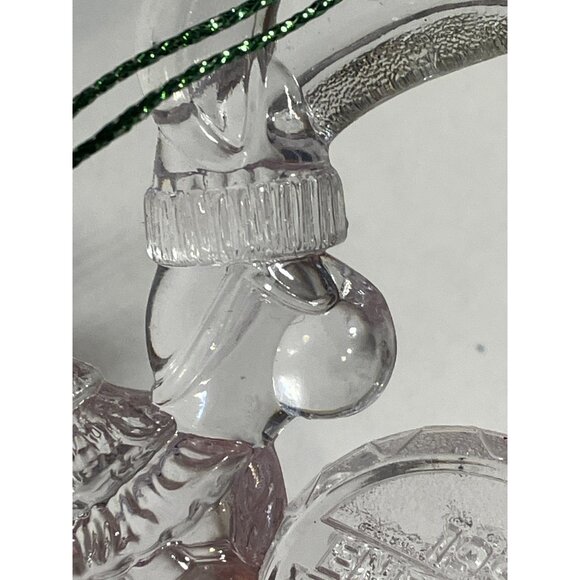 Energizer 1992 Clear Santa Rabbit Ornament Vintage Collectible - Picture 6 of 7